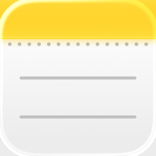Apple Notes app icon